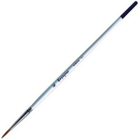 Кисть синтетика круглая №3/0 короткая ручка "Баргузин" 4607096507138