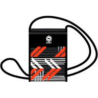 Сумка "Динамика" 20х14см 1 отделение, карман, печать на ткани К-55