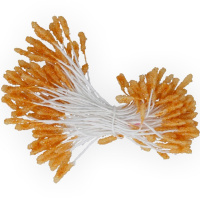 Тычинки для искусственных цветов 10х85шт оранжевые "Fiorico" TIC/B-1.5