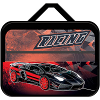 Папка д/труда А4 "Racing" 335*260*60 с ручками, ткань ПТР-111