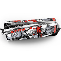 Пенал "Смешарики" 21х4,5х4,5см квадратный, 1 отделение, текстиль NPk_62147/085029