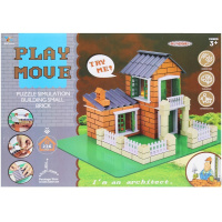 Конструктор "Дом 2 этажа" 236 деталей пластик B2312890/358