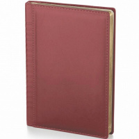 Ежедневник недатированный А5 "Image" 272стр., бордовый, золотой срез, искусственная кожа 3-346/07