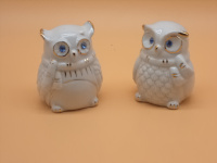 Сувенир "Сова" 7,5х6см керамика, 2 вида Y3392-16