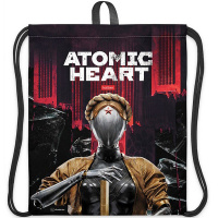 Сумка для сменной обуви "Atomic Heart" 41х49х0,5см 1 отделение NMn_14077/082998