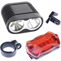 Набор фонарей для велосипеда (задний, передний) в блистере Y6361-17