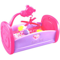 Кроватка для куклы 44х30х27см, пластик Y7606-18