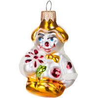 Ёлочное украшение "Клоун" h-8см Ф169