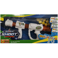 Воздушный пистолет 41х15см, в комплекте 8 мягких шаров Y7672-18