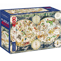 Пазлы 4000 эл. "Premium. Старинная карта созвездий" 135х96см 072934