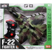 Самолет р/у 28х22х6см пластик LT369760