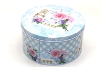 Шкатулка метал."Коробка круг" 21*9см Y5670-17