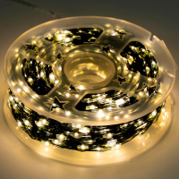 Эл/гирлянда 500 желтых диодов длина 50м, 8 режимов, зеленый металл.провод Y10682-24