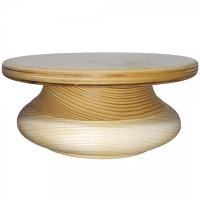 Столик скульптурный 20,5х20,5х10см дерево 75-750