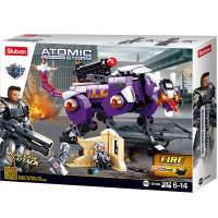 Конструктор "Время охоты" 382 детали 38х28,5х7см пластик (2 фигурки) M38-B1060