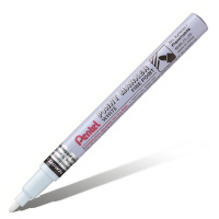 Маркер-краска "Paint" белый, алюм.корпус, пулевидный наконечник, толщина линии 2,9мм MSP10-W