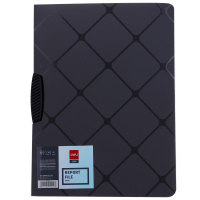 Папка-клип А4 "Cube" полипропилен 0,45мм черный E5450 Папка-клип А4 "Cube" полипропилен 0,45мм черный E5450