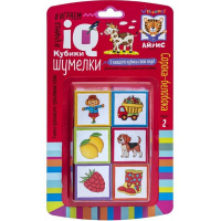Умные кубики 6шт. "Шумелки. Логопедические кубики. Сорока-белобока" 978-5-8112-8107-7