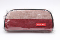 Пенал "Black ant" 22х9,5х5см, прямоугольный, 1 отделение, текстиль, красный BD5191