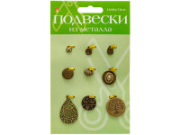 Декор.подвески Набор №30 бронза "Аксессуары-2" 2-361/30