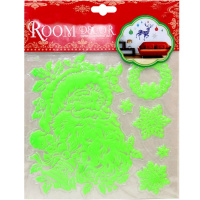 Наклейка "Новый год. Дед Мороз" 27х21см 210506-140