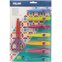 Ножницы фигурные 16см "ZigZag" c 7 сменными насадками-лезвиями, в блистере 14930908