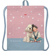 Сумка для сменной обуви "Пушистые объятия" 49х41х0,5см 1 отделение, петля для подвеса NMn_19058