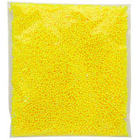 Наполнитель "Шар" 3мм пенопласт ярко-желтый Y3922-16