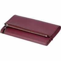 Ежедневник недатированный А5 "Dolce Vita" 192стр., бордовый, карман на молнии, искусственная кожа