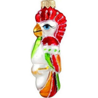 Ёлочное украшение "Попугай" h-9см в подарочной упаковке ФУ-158