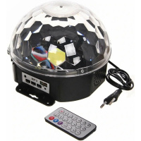 Диско Шар 17х13см музыкальный, черный (USB, Bluetooth) Y10695-24