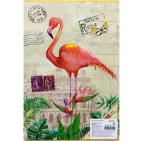 Фотоальбом 300 фото 10*15см "Фламинго в тропических листьях" ФР-2723-2