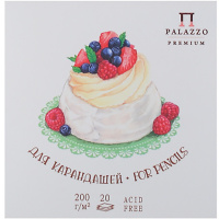 Планшет д/графики 120х120мм 20л "Маленькие радости. Анна Павлова" 200г/м2 ПЛ-9674