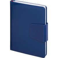 Ежедневник недатированный А5 "Prestige" 320стр., синий, искусственная кожа, магнитная застежка
