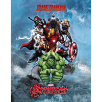 Дневник для 1-11 классов "Мстители" твердый переплет, глянцевая ламинация 40ДТ5В_27311/074363