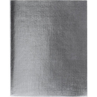 Тетрадь А5 48л клетка серебро бумвинил металлик на скобе 48Т5бвВ1/058960