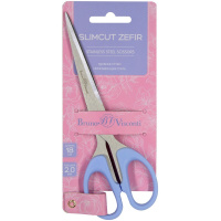 Ножницы 18см "Slimcut. Zefir" сталь, особопрочные ручки пластик 60-0010