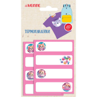 Наклейки-термо для информации 6х2см "Candy Cat" 8шт 4 вида, тканевые 8004403 Наклейки-термо для информации 6х2см "Candy Cat" 8шт 4 вида, тканевые 8004403