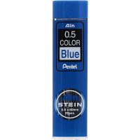 Стержни д/автомат. карандаша 0,5мм Ain Stein синий (20шт) C275-BL