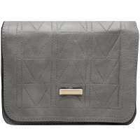 Сумочка 21х18х6,5см 1 отделение, искусственная кожа, черная SD2224