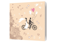 Салфетка 33х33мм 1шт Только ты трехслойная 1002702