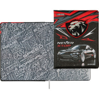 Дневник для 1-11 классов "Never Stop" твердая обложка, искусственная кожа с поролоном, аппликация