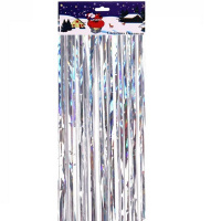 Дождь 1,5м голография серебро Y8376-19