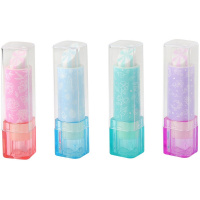 Ластик "Flower Zefir Lipstick. Помада" 75х18х18мм 4 вида 42-0066