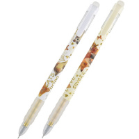 Ручка гелевая "DeleteSoftGrip. Love me. Пиши-стирай" 0,4мм синяя, 2 вида 20-0375/01