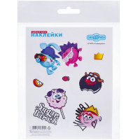 Наклейки "Смешарики" А6 11,5х15см 4 листа в пакете с европодвесом 4Р6н/084972 Наклейки "Смешарики" А6 11,5х15см 4 листа в пакете с европодвесом 4Р6н/084972