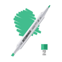 Маркер спиртовой двухсторонний "Sketchmarker" сочный зеленый SM-G122