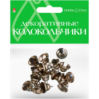 Колокольчики серебрянные 12мм 2-403/02