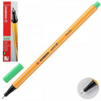 Ручка капиллярная "Stabilo point" 0,4мм светло-изумрудная 88/16