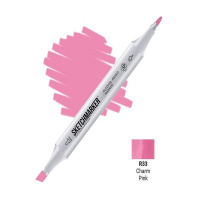 Маркер спиртовой двухсторонний "Sketchmarker" очаравательный розовый SM-R33